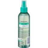 Rückseite der Balea Aloe Vera Bodyspray Flasche mit 200 ml Inhalt, türkisfarbenem Sprühkopf und Anwendungshinweisen.