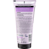 Rückseite der Balea Hydra Volume Spülung 200 ml Tube mit Inhaltsstoffen, Anwendungshinweisen und veganem Logo auf hellem Grund.