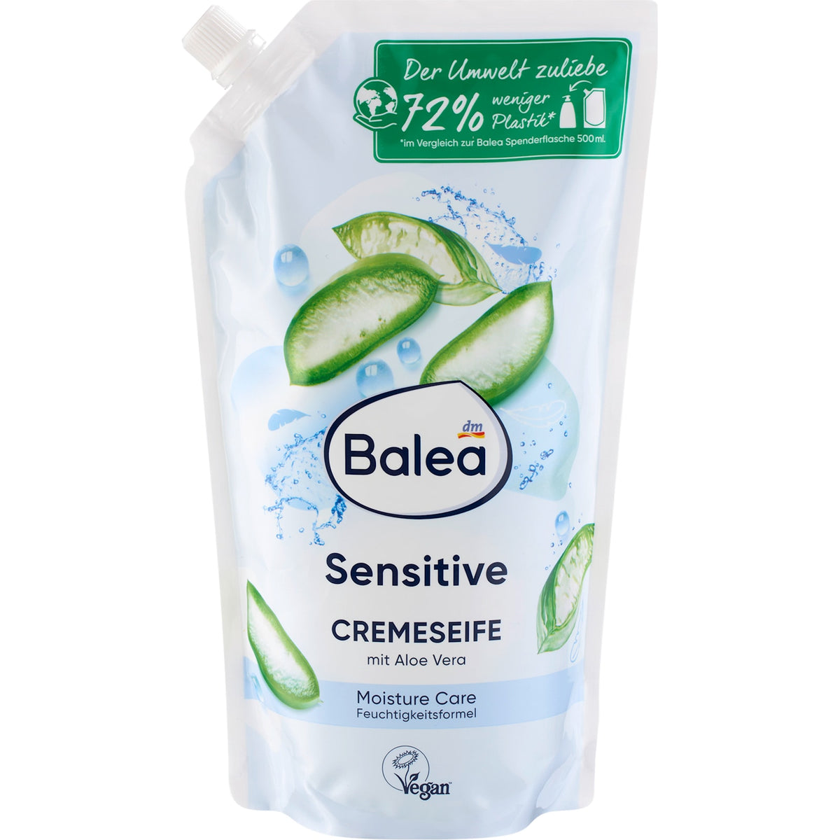 Cremeseife Sensitive mit Aloe Vera, Nachfüllpack, 850 ml