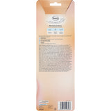 Balea Ledereinlegesohlen in Größe 38/39, verpackt in einer beigefarbenen Kartonhülle mit Produktinformationen und Logo.