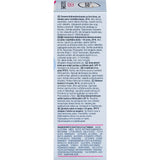 Rückseite der Balea Urea Gesichtscreme 50 ml mit Produktinformationen, Anwendungshinweisen und Inhaltsstoffen auf weißem Karton.
