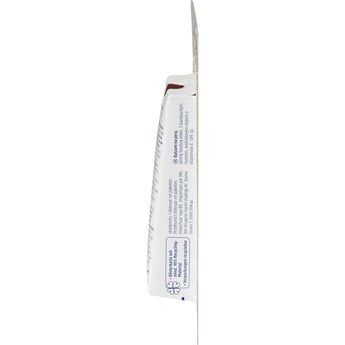 Seitenansicht der Balea Lippenpflege Tinted Balm Verpackung mit LSF 30 und Informationen zu Inhaltsstoffen.