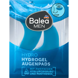 Balea MEN Augenpads Hydrogel (1 Paar), 2 St