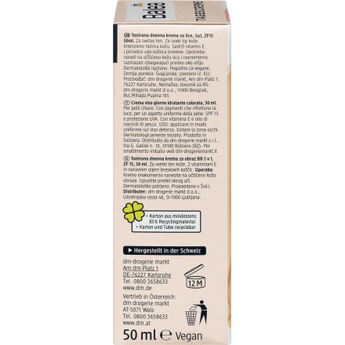 BB Creme Heller Hautton LSF 15, 50 ml - VivaVoss