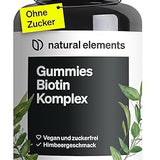 Biotin Haar Gummies - 120 vegane, zuckerfreie Gummibärchen mit 5000 μg - VivaVoss