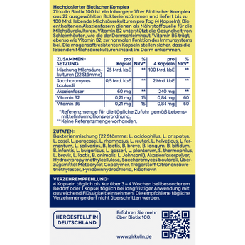BIOTIX 100 Kapseln 28 St, 12 g - VivaVoss
