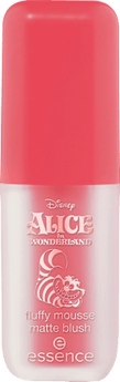 Blush Disney Alice In Wonderland Fluffy Mousse Matte 01 Absolutely Paw-Some  essence