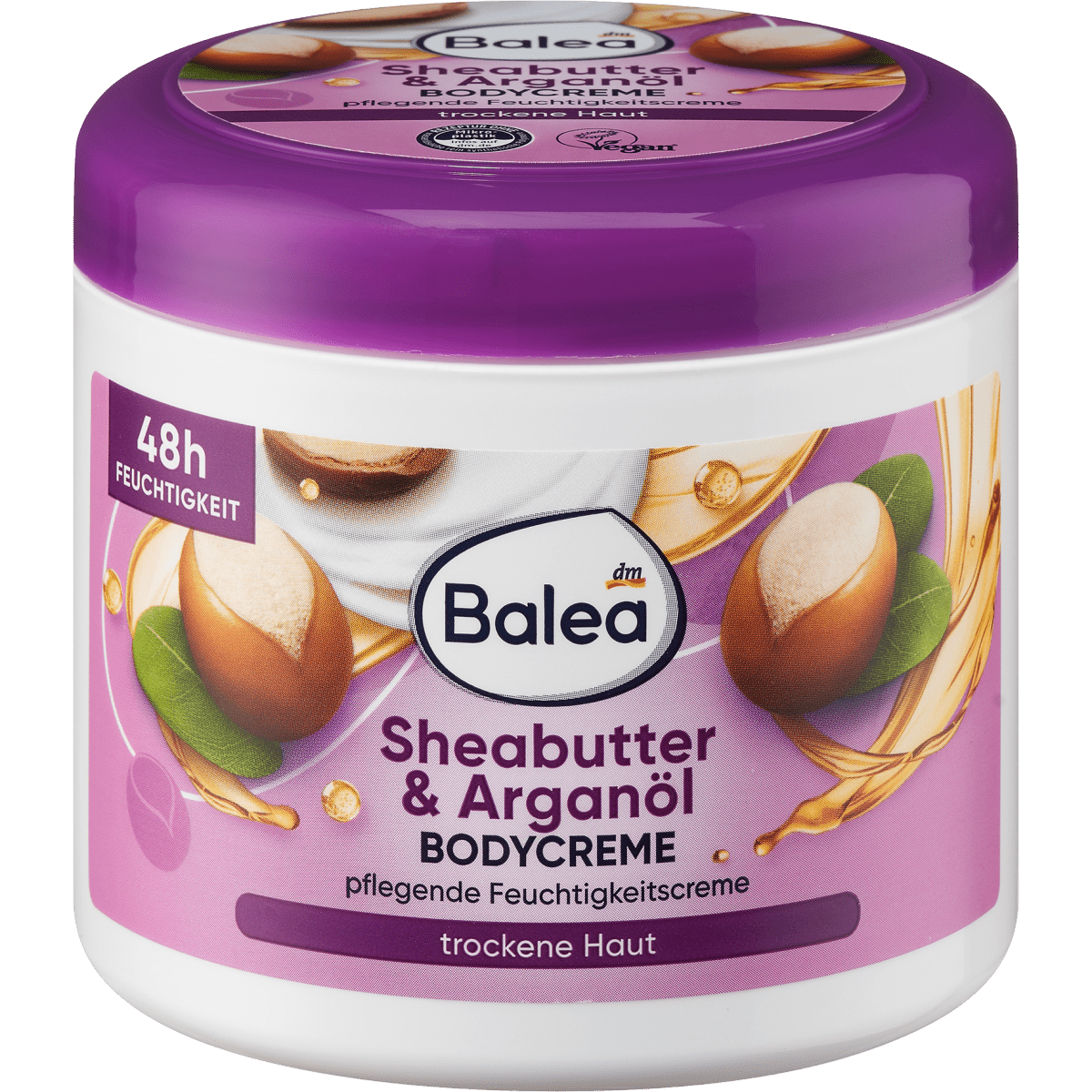 Bodycreme Sheabutter & Arganöl, 500 ml Körperpflege by Balea – Available at VivaVoss