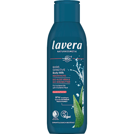Bodylotion Basis Sensitiv Reichhaltig lavera NATURKOSMETIK