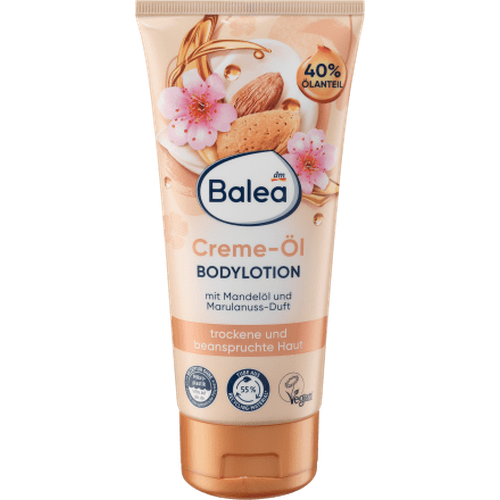 Bodylotion Creme - Öl Mandelöl & Marulanuss - Duft, 200 ml Balea, Pflege & Parfum,Körperpflege,Bodylotion & Hautcreme by Balea – Available at VivaVoss