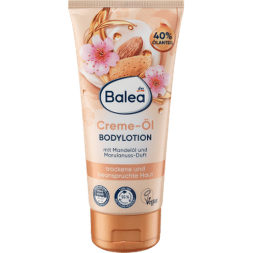 Bodylotion Creme - Öl Mandelöl & Marulanuss - Duft, 200 ml Körperpflege by Balea – Available at VivaVoss