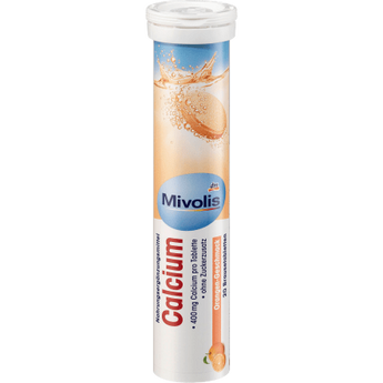 Calcium Brausetabletten 20 St., 82 g - VivaVoss