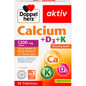 Calcium + Vitamin D3 Tabletten 30 St. Doppelherz