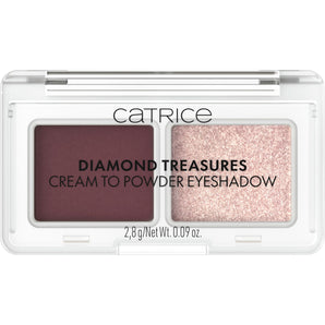 Lidschatten Diamond Treasures Cream to Powder 060 Burgundy Glitz, 2,8 g