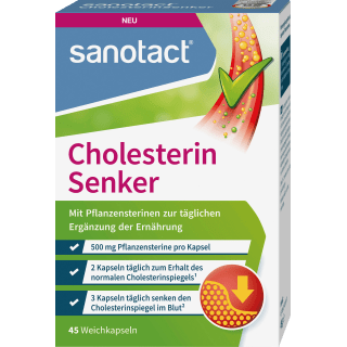 Cholesterin Senker Kapseln 45 St, 49 g - VivaVoss