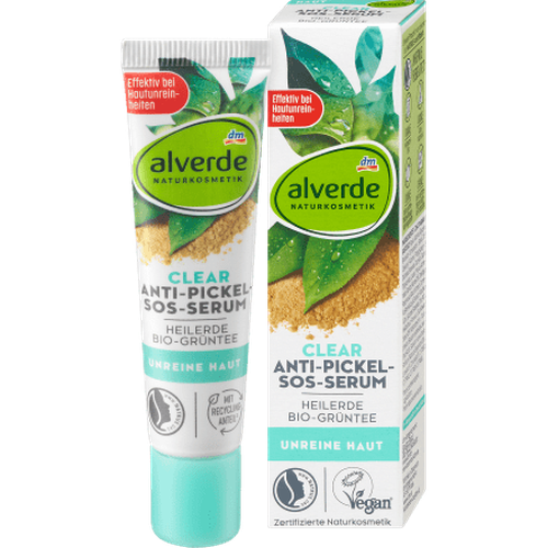 Clear Anti - Pickel - SOS - Serum, 15 ml Anti - Pickel by alverde NATURKOSMETIK – Available at VivaVoss