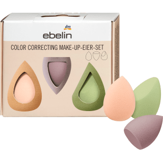 ebelin make up ei aufbewahrung Color Correcting Make-up Eier-Set, 3 St