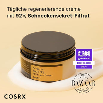 COSRX Advanced Snail 92% All in One Cream - VivaVoss