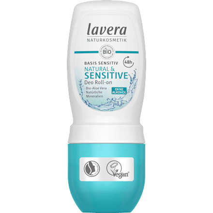 Deo Roll-on Natural & Sensitive lavera NATURKOSMETIK