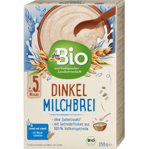 Dinkel - Milchbrei ab dem 5. Monat, 250 g - VivaVoss