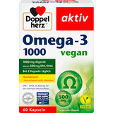 Vegan Omega - 3 1000 Kapseln 60 Wohlbefinden & Stärkung by Doppelherz – Available at VivaVoss