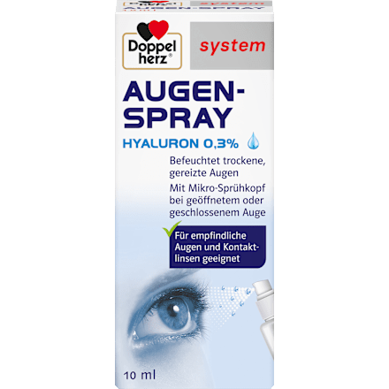 Doppelherz system Augen-Spray Hyaluron 0.3% Doppelherz