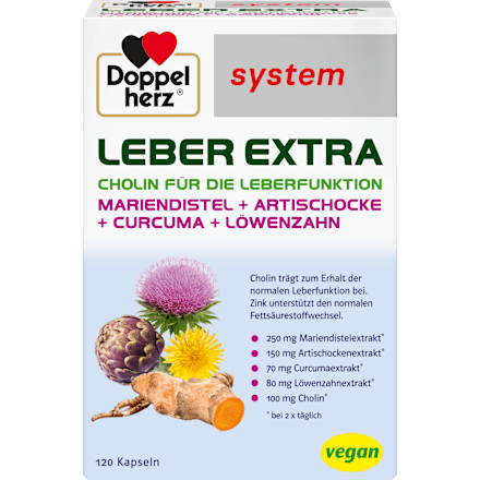Doppelherz System Leber Extra Kapseln 120 St Doppelherz