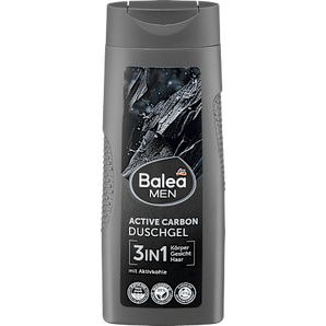 Duschgel Active Carbon 3in1 Balea MEN