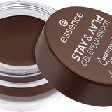 Gel Eyeliner Stay & Play 02 Brown essence