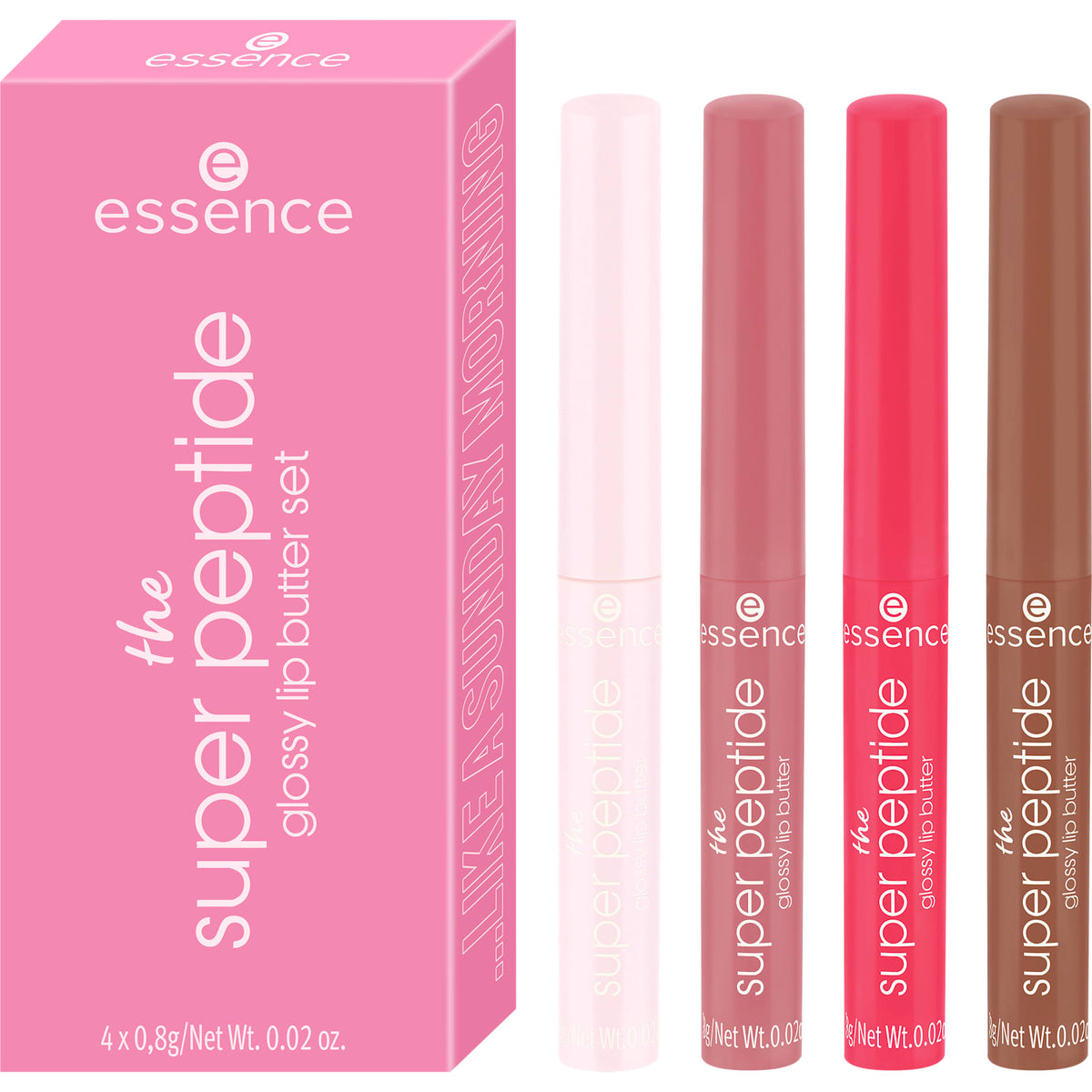 Geschenkset The Super Peptide Glossy Lip Butter 4tlg, 1 St