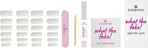 Künstliche Nägel Set  What The Fake! 04 Bare White essence