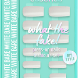 Künstliche Nägel Set  What The Fake! 04 Bare White essence