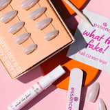 Künstliche Nägel What The Fake! 01 Glazed essence