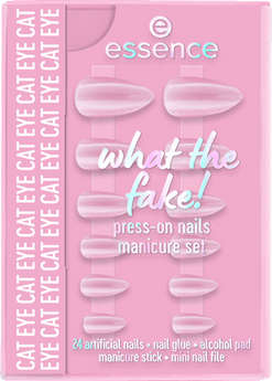 Künstliche Nägel What The Fake! 02 Cat Eye essence