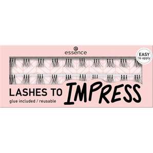 Künstliche Wimpern Set To Impress 07 Bundled Single Lashes (20 St) essence