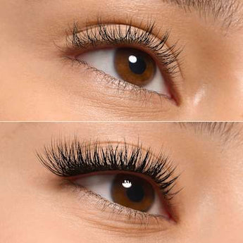 Künstliche Wimpern Set What The Fake! 05 Natural Cluster Brown essence