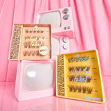 Künstliche Wimpern Set What The Fake! 05 Natural Cluster Brown essence