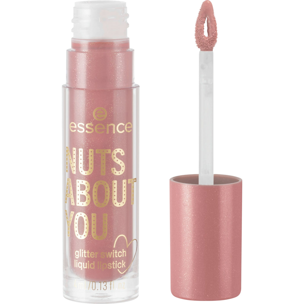 Lipgloss Nuts About You Glitter Switch Liquid 01 Kiss Me Prince, 4 ml