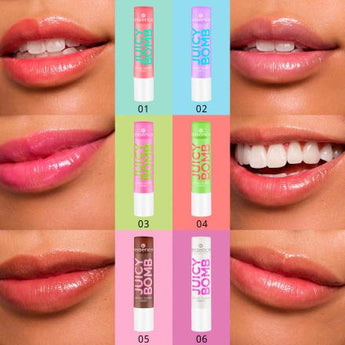 essence Lippenbalsam Juicy Bomb Glossy 01 One In A Melon, 2,5 g - VivaVoss