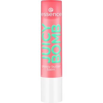 essence Lippenbalsam Juicy Bomb Glossy 01 One In A Melon, 2,5 g - VivaVoss
