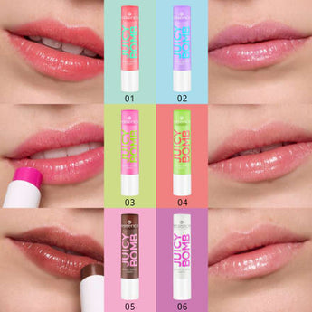 essence Lippenbalsam Juicy Bomb Glossy 02 So Berry Cute, 2,5 g - VivaVoss