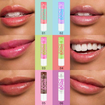 essence Lippenbalsam Juicy Bomb Glossy 03 Time To Pitaya, 2,5 g - VivaVoss