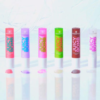 essence Lippenbalsam Juicy Bomb Glossy 04 Kiwi To My Heart, 2,5 g - VivaVoss