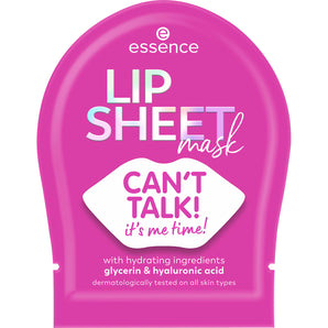 Lippenmaske Lip Sheet Mask 01 Can`t Talk! It´s Me Time!, 1 St