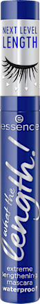 Mascara What The Length! Extreme Lengthening Waterproof 02 Black Waterproof essence
