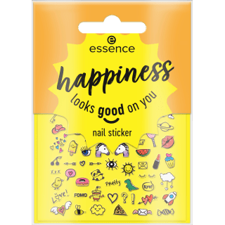 essence Nagelsticker Set Happiness Looks Good On You, 1 St - VivaVoss