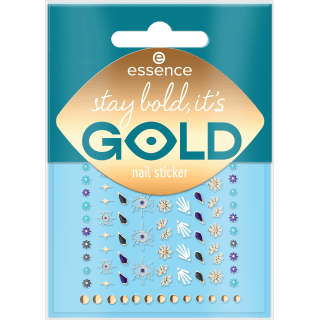 essence Nagelsticker Set Stay Bold, It's Gold, 1 St - VivaVoss