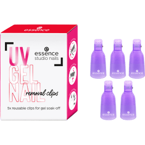 essence UV Nagellackentferner Clips Studio Nails UV Gel Nail 01 Hold Me Tight, 5 St - VivaVoss