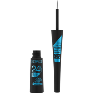 Eyeliner 24h Brush Liner Waterproof 010 Ultra Black, 3 ml Catrice, Eyeliner by Catrice – Available at VivaVoss