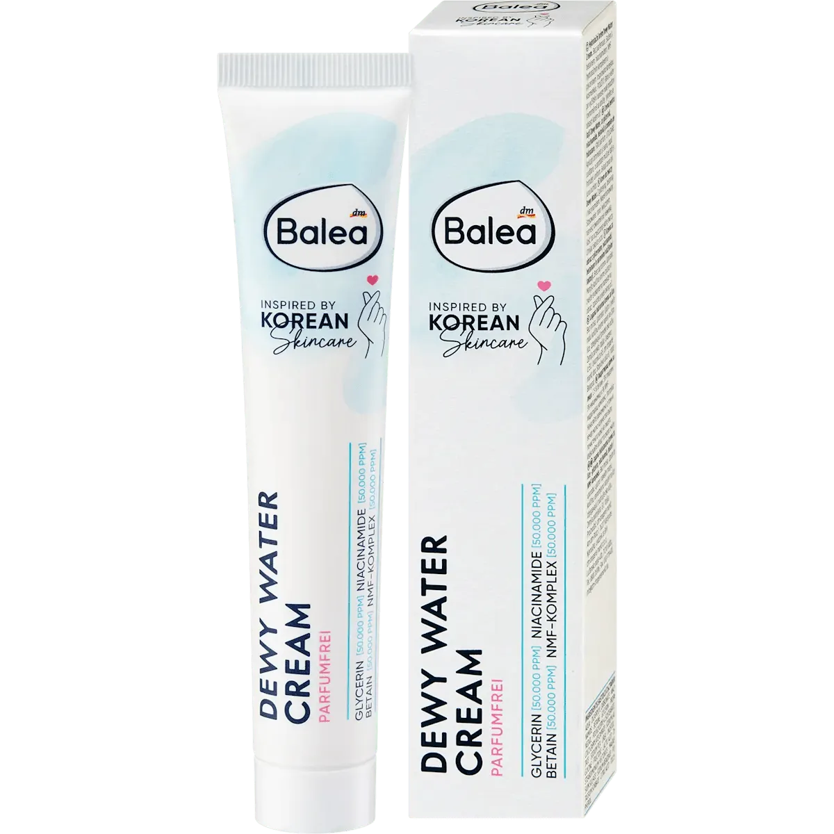 Balea Feuchtigkeitscreme Dewy Water, 50 ml – Tagescreme image_position | VivaVoss
